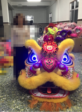 醒狮南狮道具舞龙舞狮定制狮头