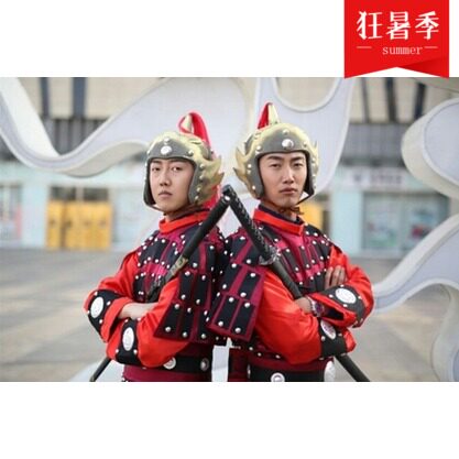 Ming Dynasty soldier general armor costume Yue Fei's shirt
