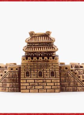 中国龙烟灰缸创意复古装饰摆件