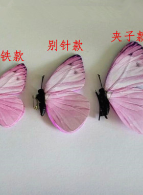 仿真蝴蝶厂家直销橱窗装饰 立体纸蝴蝶摄影 蝴蝶背景墙 冰箱贴