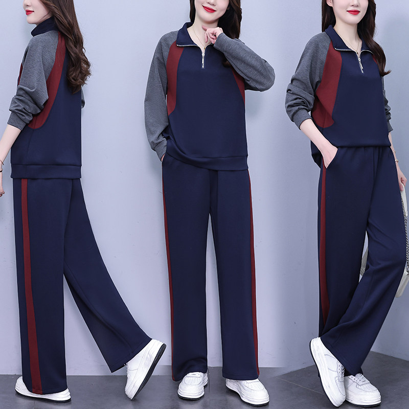 洋气妈妈秋装时尚套装2025新款洋气中老年女装宽松卫衣运动两件套,淘宝优惠券,粉丝福利购,淘宝优惠卷