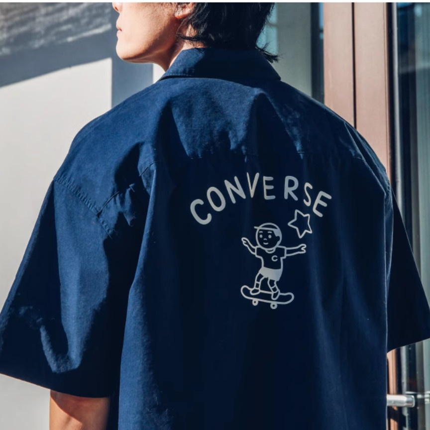 2025年新款CONVERSE匡威短袖T恤男子衬衫POLO衫10028764-A02-A01,淘宝优惠券,粉丝福利购,淘宝优惠卷