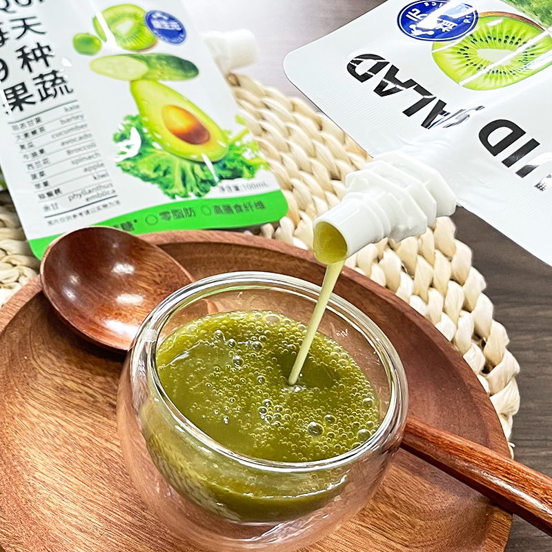 9果蔬液体沙拉代餐轻液膳食纤维益生元混合水果汁蔬菜汁植物饮料_云中牧场_咖啡/麦片/冲饮-第3张图片-提都小院