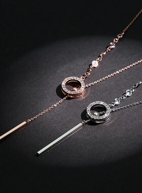 长款毛衣链大气高档高级感时尚百搭简约装饰项链女士卫衣配饰挂件