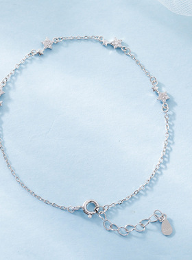 星星手链女s925纯银潮小众设计