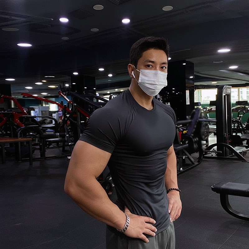 MCPW 健身T恤男高弹透气紧身衣速干短袖圆领运动肌肉器械训练服,淘宝优惠券,粉丝福利购,淘宝优惠卷