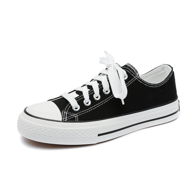 ເກີບຜ້າໃບ Pull-back, sneakers ຕ່ໍາ breathable, ແບບດຽວກັນສໍາລັບຜູ້ຊາຍແລະແມ່ຍິງ