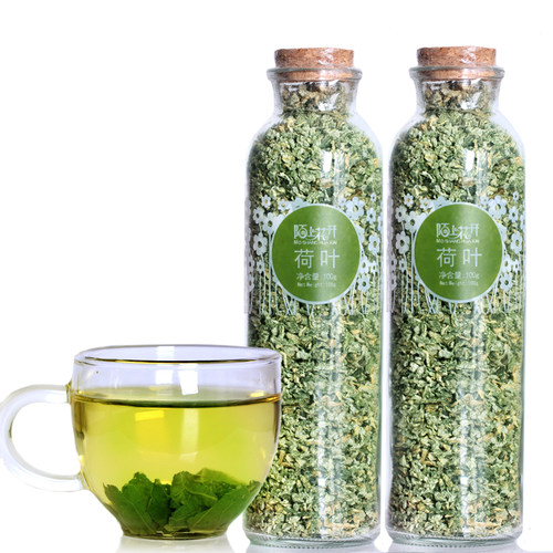 买1送1 陌上花开荷叶茶 干荷叶花草茶  微山湖宜配冬瓜荷叶茶正品 - 图3
