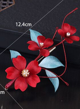 【丝藤花】新款手工非遗蚕丝绒花胸针国风新中式配饰禾秀服小饰品