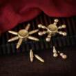 纯黄铜葫芦子弹指尖陀螺可拆卸解压神器金属玩具手指间旋转手把件