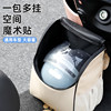 Electric vehicle sling bag with large front capacity for helmets