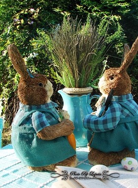 波尔卡田园风乡村森林系格子礼物