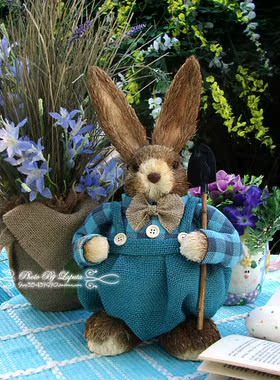 波尔卡田园风乡村森林系格子礼物