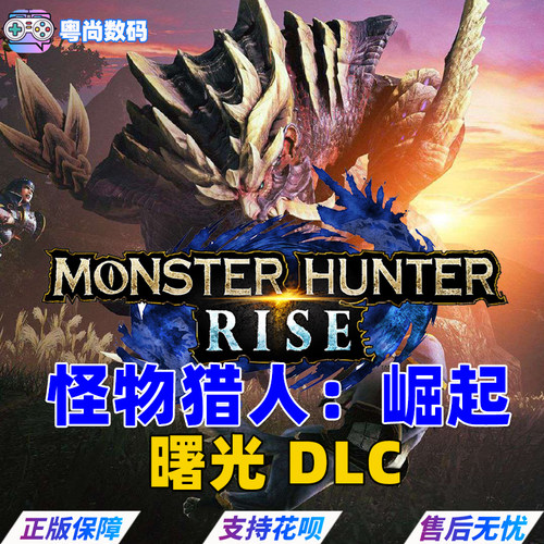 PC中文正版 Steam游戏怪物猎人崛起 MONSTER HUNTER RISE曙光DLC激活码cdkey动作狩猎合作-图3