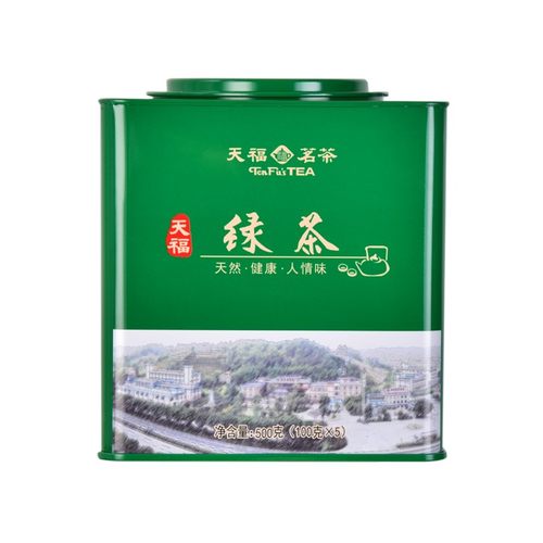 天福茗茶绿茶峨眉山茶四川原产绿茶茶叶绿茶500G罐装-图3