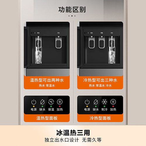 九阳饮水机下置式家用一体客厅立式茶吧机快速加热饮水器饮水机 - 图3