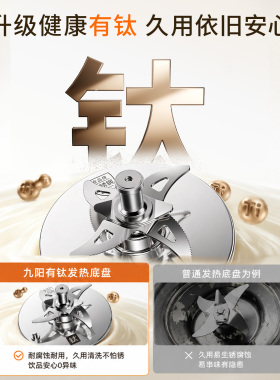 九阳1-7人用可拆大容量破壁机