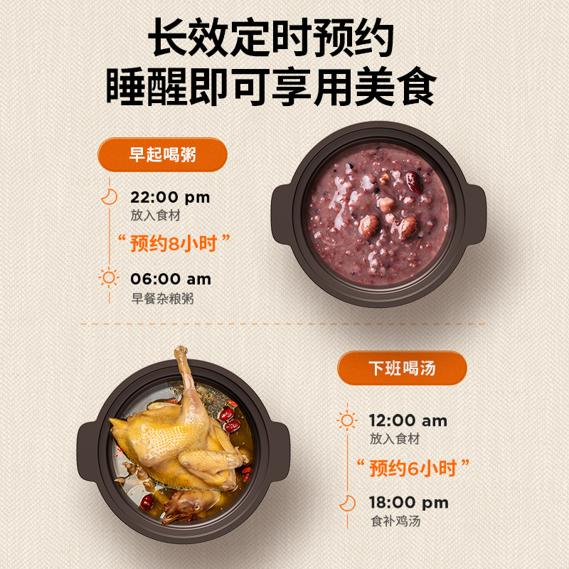  九阳合千润电炖/煮粥锅/文火炉
