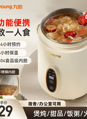九阳小型电炖锅全自动炖杯养生杯