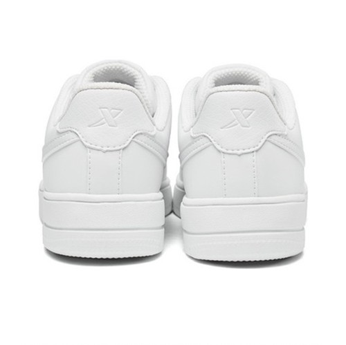 特步空军一号小白鞋男女情侣款休闲鞋夏季低帮板鞋百搭透气增高 - 图1