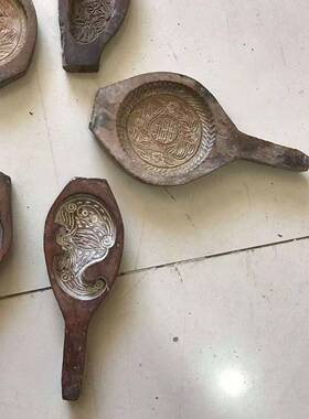手工雕刻模具古董民俗老物件
