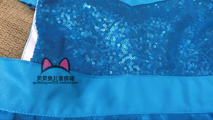 定制宝宝公主吃饭罩衣幼儿园画画围兜女孩防水反穿儿童圣诞节围裙