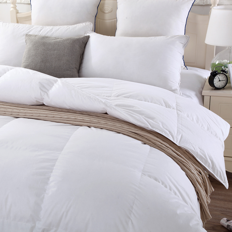【95白鹅绒】加厚保暖全棉抗菌羽绒被