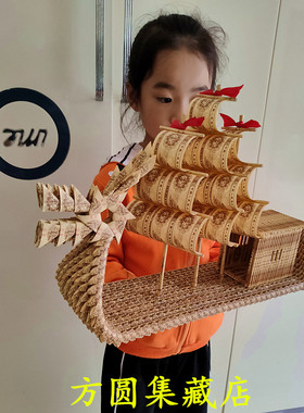 龙船摆件手工礼品工艺品