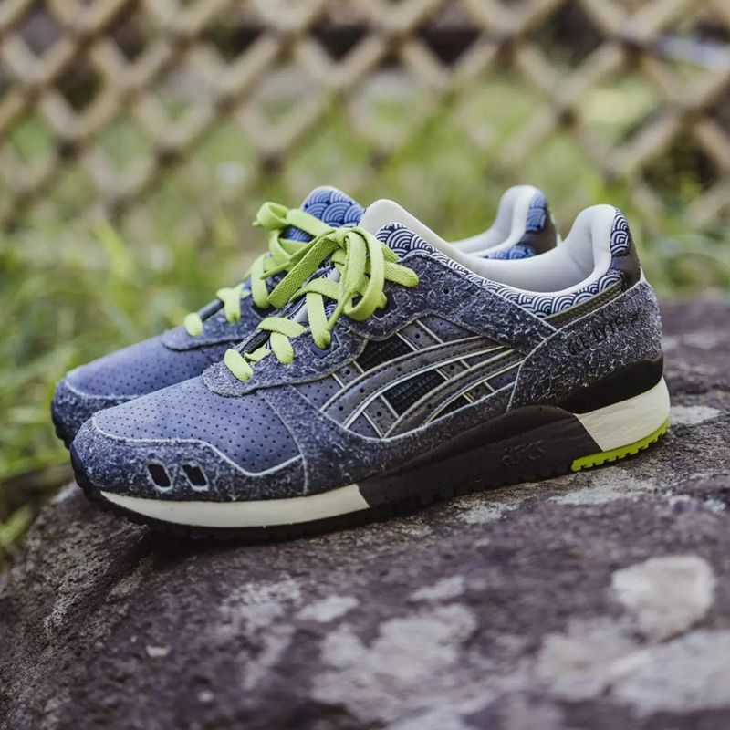 NICE KICKS X ASICS GEL LYTE III亚瑟士男女跑步鞋联名代购正品 - 图1