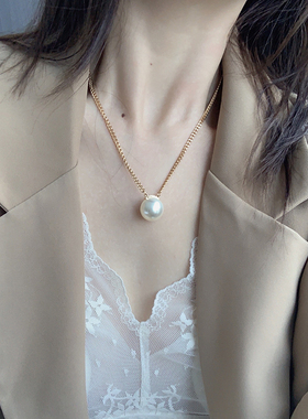 小众爆款网红轻奢金色卫衣链