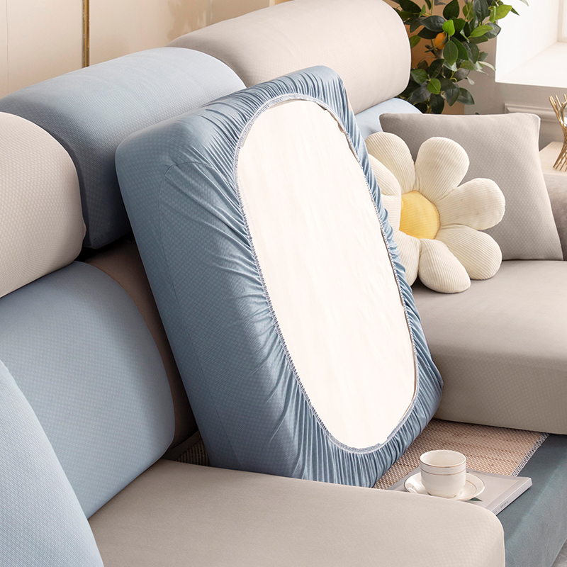 沙发套弹力全包万能罩夏季凉感冰丝沙发垫通用简约现代防尘盖布