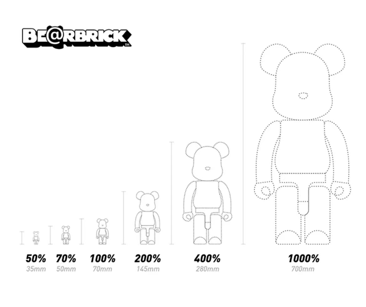 bearbrick 44代 积木熊盲盒确认款BE@RBRICK正品网红潮流 - 图1