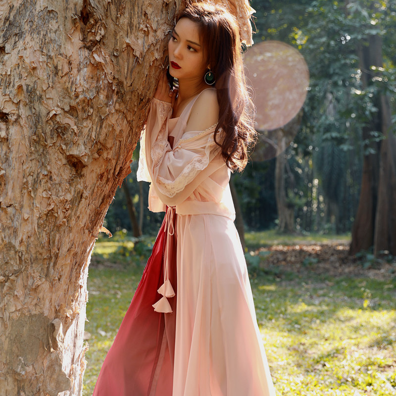 魅影仙女夏季套装裙复古搭配连衣裙 魅影仙女连衣裙