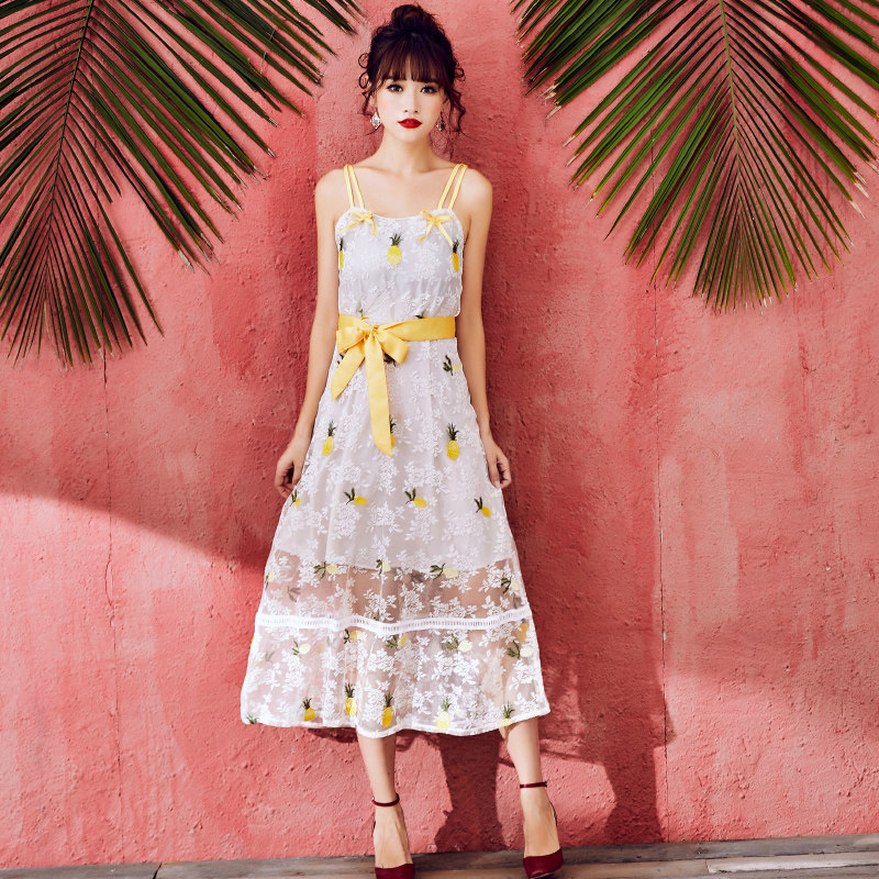 魅影仙女超仙蕾丝2020夏季连衣裙 魅影仙女连衣裙