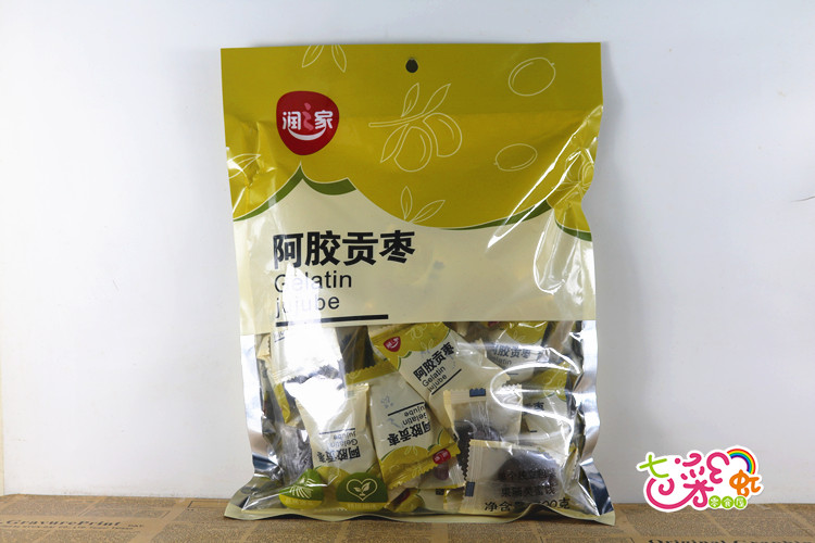 润之家 阿胶蜜枣/贡枣400g 办公室零食品干果脯蜜饯蜜枣 华润万家