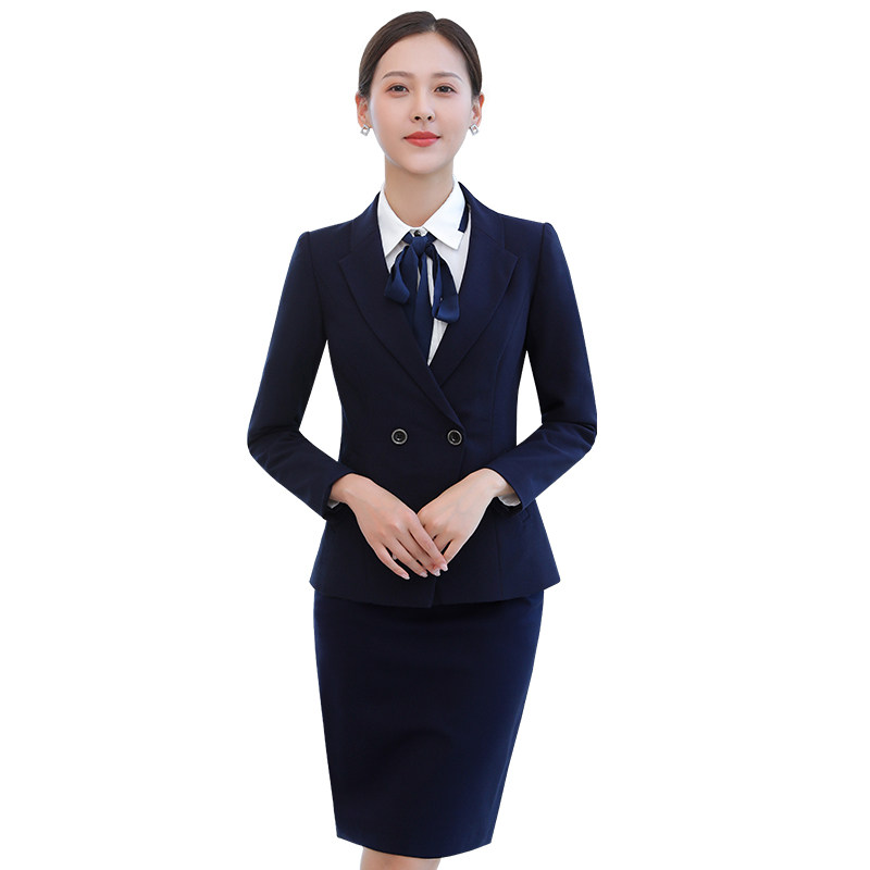 韩茗雅西服套装气质女神范工作服 韩茗雅服饰职业女裤套装