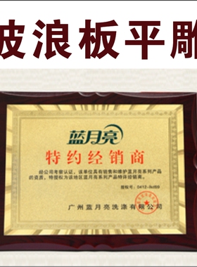 抖音同款奖牌定制木托授权牌儿童奖牌荣誉牌牌匾公司代理证书