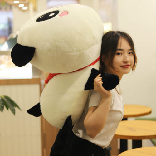 毛绒玩具趴趴熊可爱熊猫公仔抱枕抱抱熊玩偶娃娃大熊生日礼物女孩 - 图0