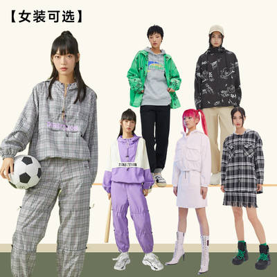 [清仓]美特斯邦威美拉德风拼接格子外套