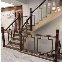 Khun City Custom Stairway 006 Interior Overall Stairway Villa Stairwell Penthouse Duplex Stairway Leaping Inclined Beam Swivel Ladder