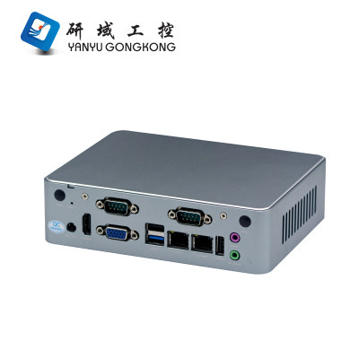 研域N1619Z工控小主机无风扇双网2串J1900四核家用办公工业广告机 - 图1