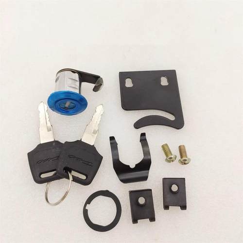 适用新大洲本田摩托车SDH125T-27/33迪奥DIO后备箱尾箱工具箱锁具 - 图3