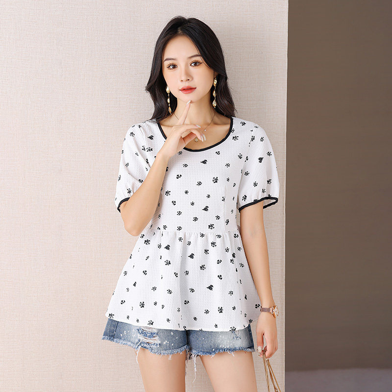  伊自尚服饰蕾丝衫/雪纺衫