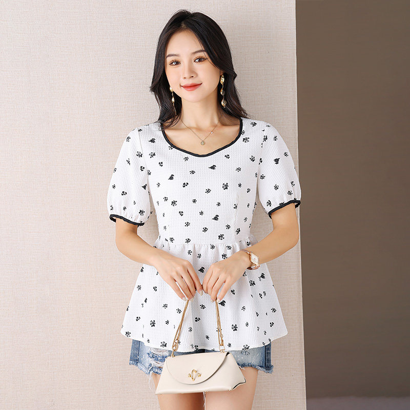  伊自尚服饰蕾丝衫/雪纺衫