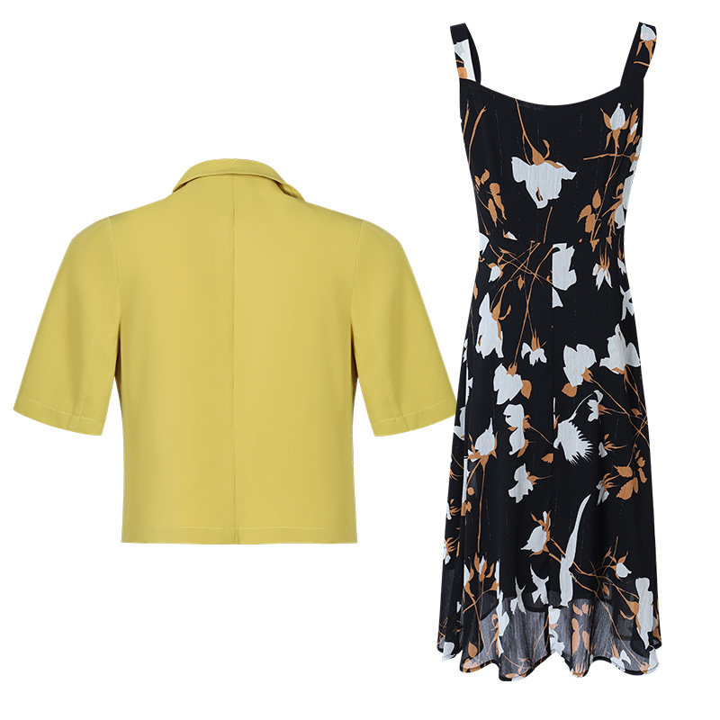 伊自尚大码女装2020新款气质吊带裙 伊自尚服饰大码女装