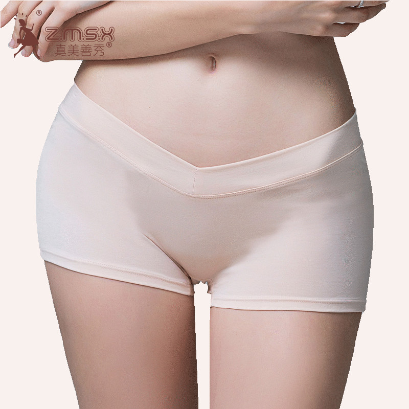 真美善秀孕妇四角非纯棉夏天裤头 真美善秀内裤