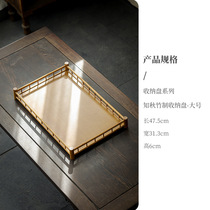 Chinese style Zen Bamboo Tea Shed Tea House of Tea House Rack Table Top Shelf Dry Bubble Table Tea Tray Teapot Tray Tea Cup Shelf