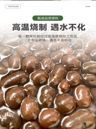 陶粒垫底透气防烂根养花专用多肉营养土花盆花卉鱼缸水培铺面包邮 - 图1