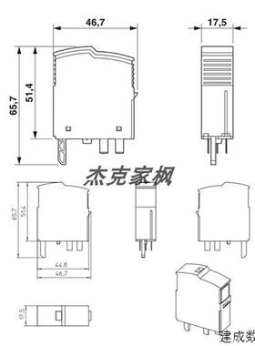 议价2907923菲尼克斯PLT-SEC-T3-230-P-UT/PT-3类浪涌保护器-插拔