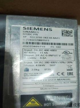 议价G120C变频器6SL3210-1KE18-8AF1适用